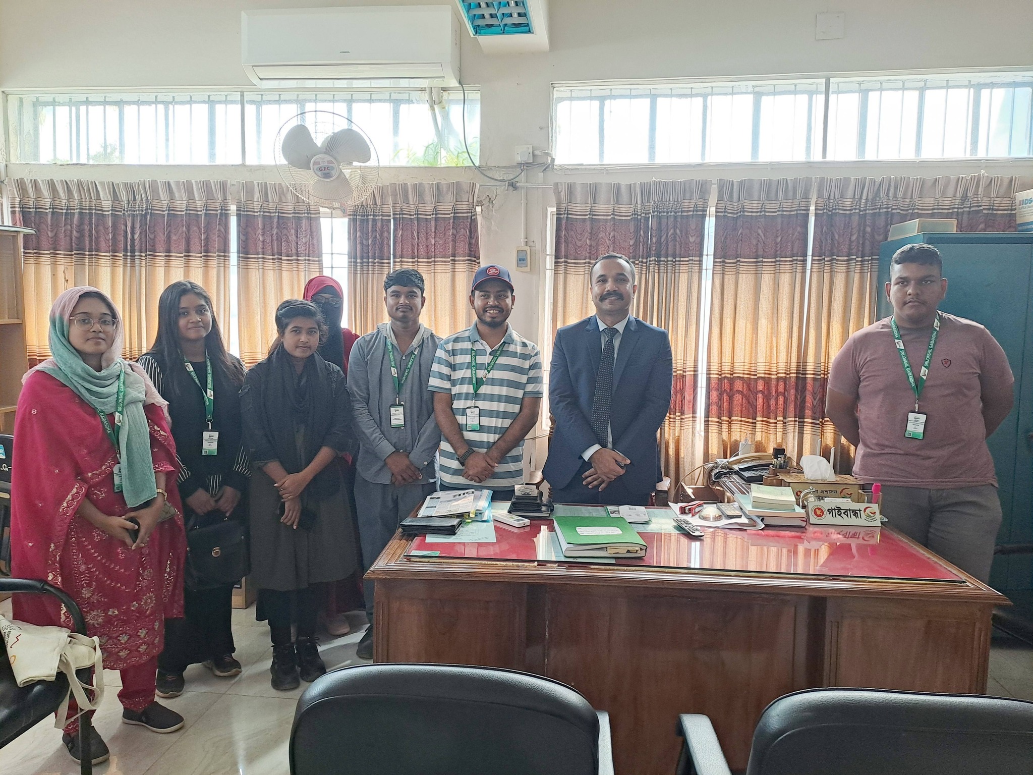 Courtesy Meeting Between Srijonshil Gaibandha and the Assistant Commissioner & Executive Magistrate