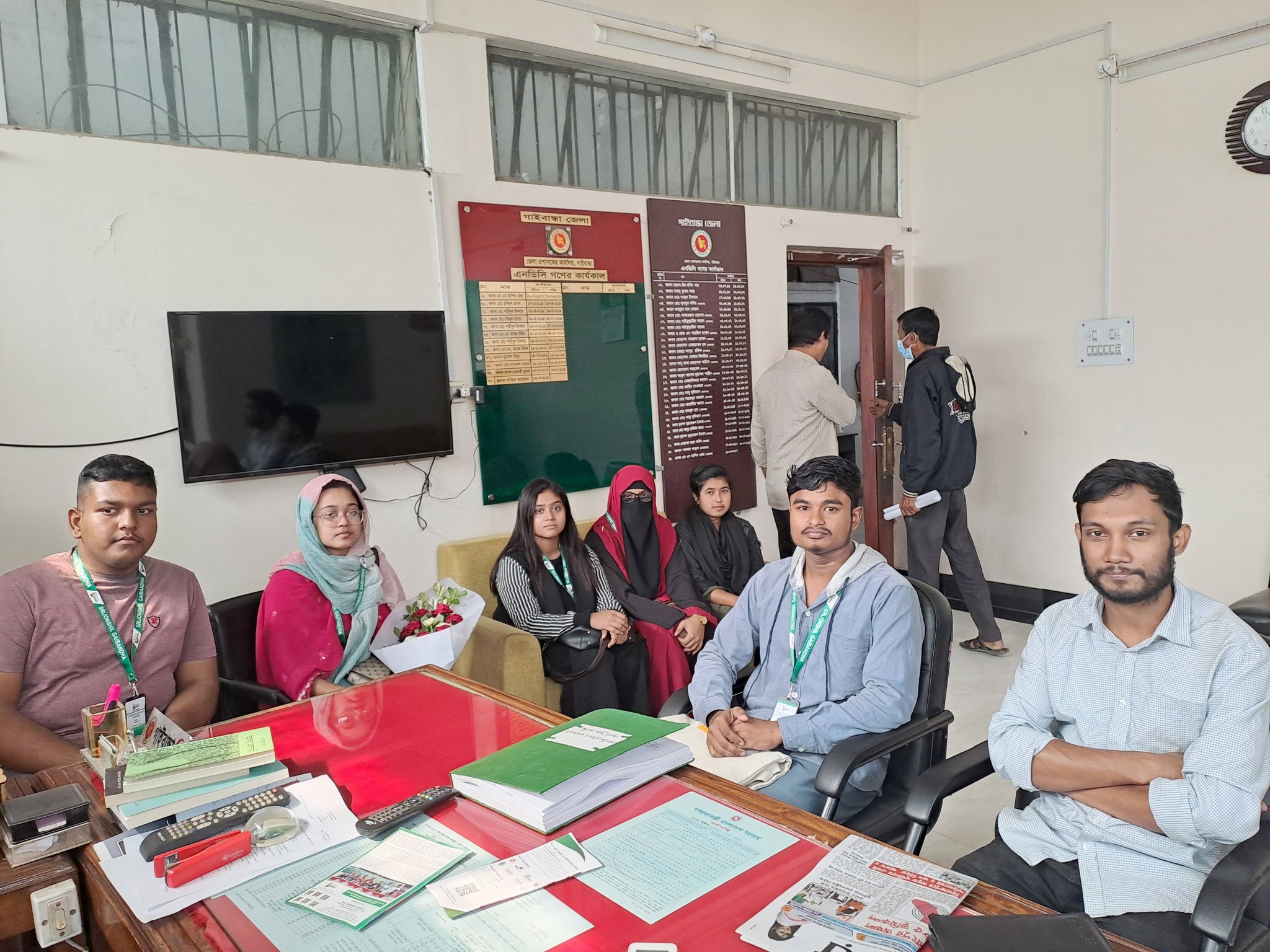 Courtesy Meeting Between Srijonshil Gaibandha and the Assistant Commissioner & Executive Magistrate