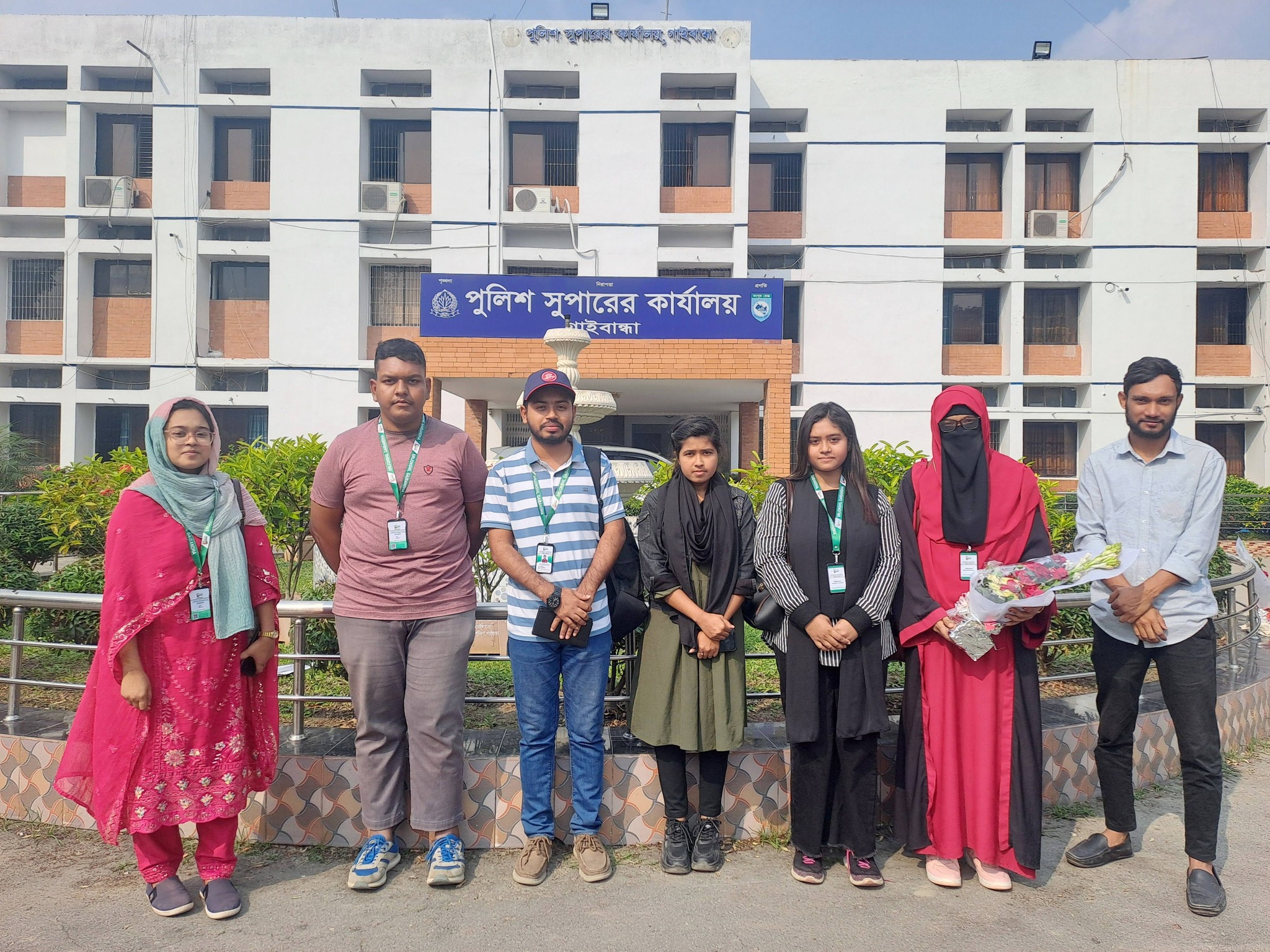 Srijonshil Gaibandha Holds Courtesy Meeting with the Superintendent of Police