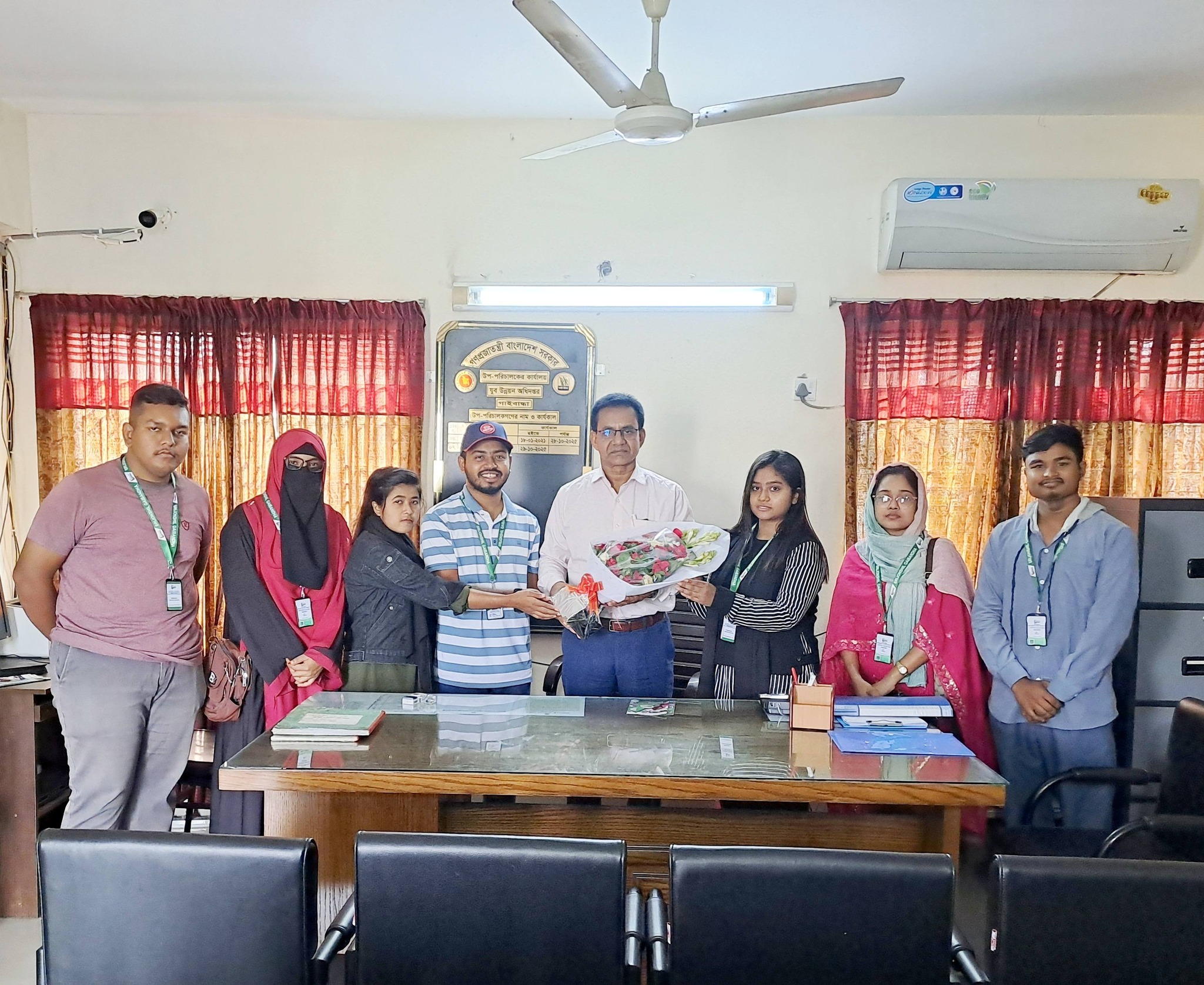 Courtesy Meeting Between Srijonshil Gaibandha and the Assistant Director of Youth Development in Gaibandha