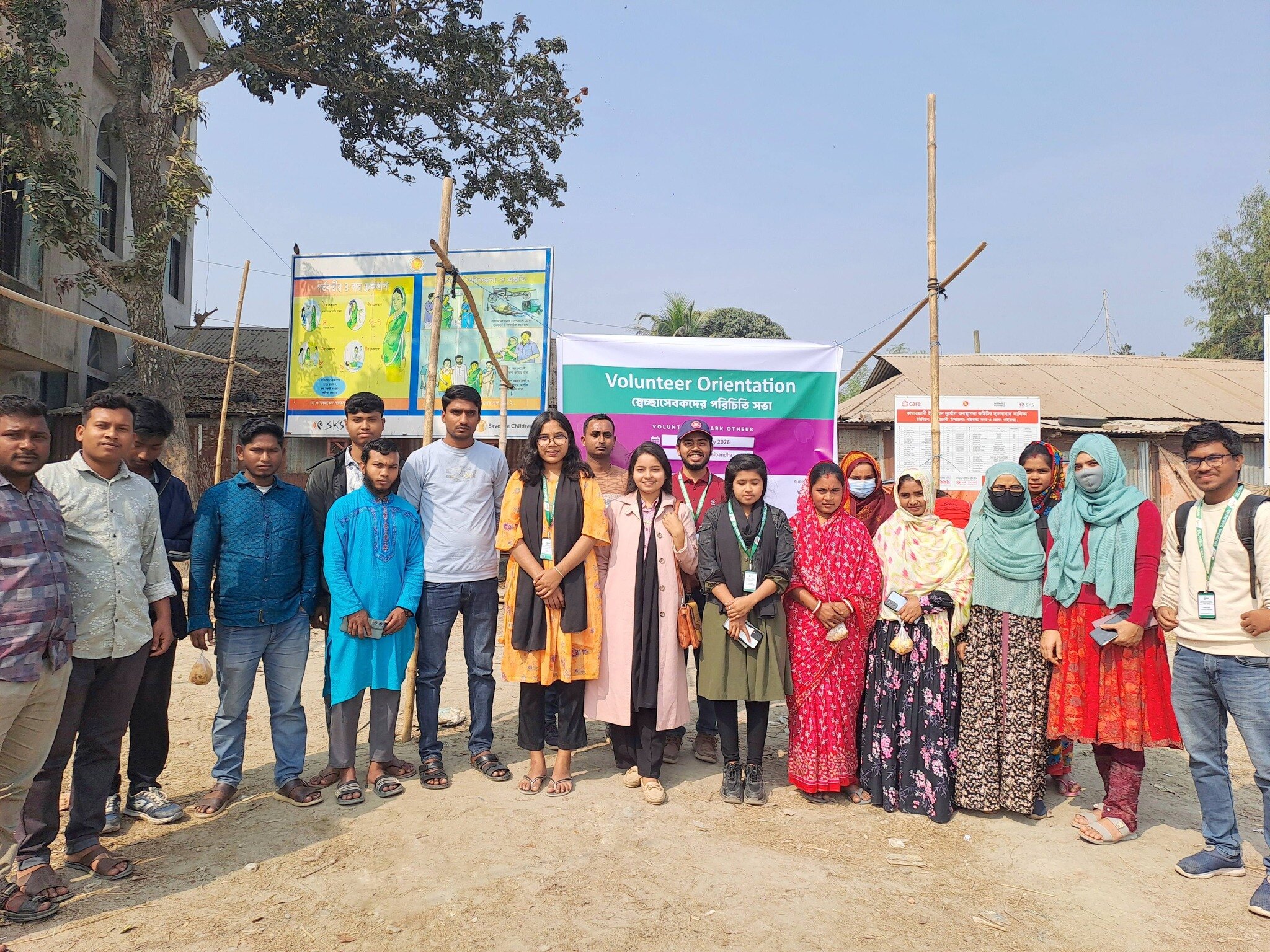 Volunteer Orientation Meeting Held in Kamarjani, Gaibandha