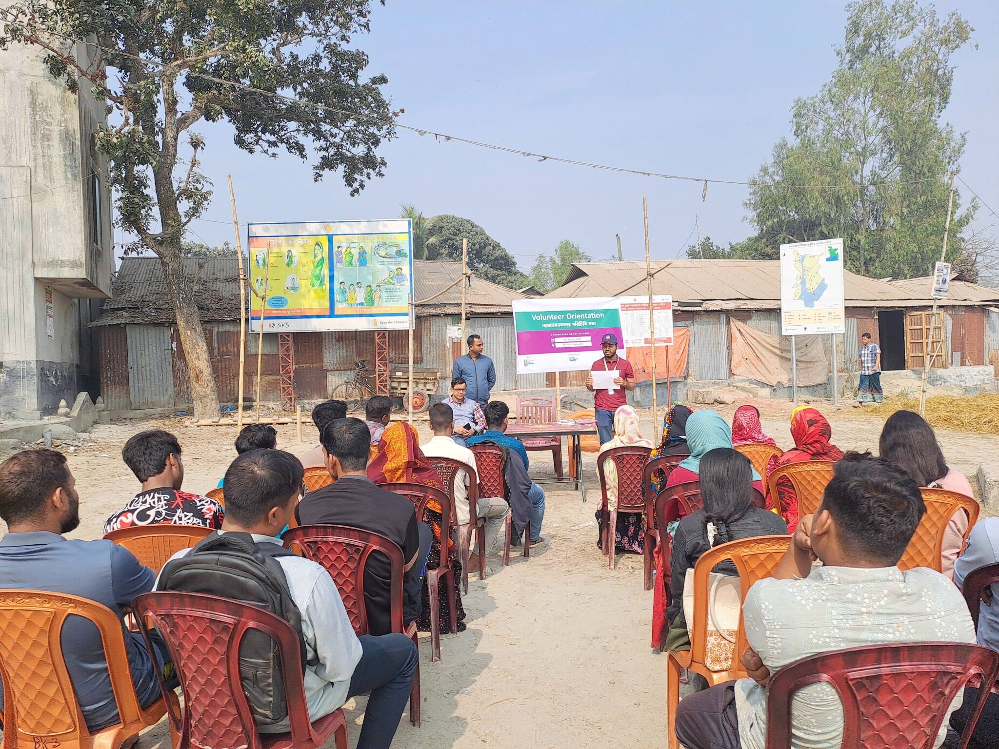 Volunteer Orientation Meeting Held in Kamarjani, Gaibandha