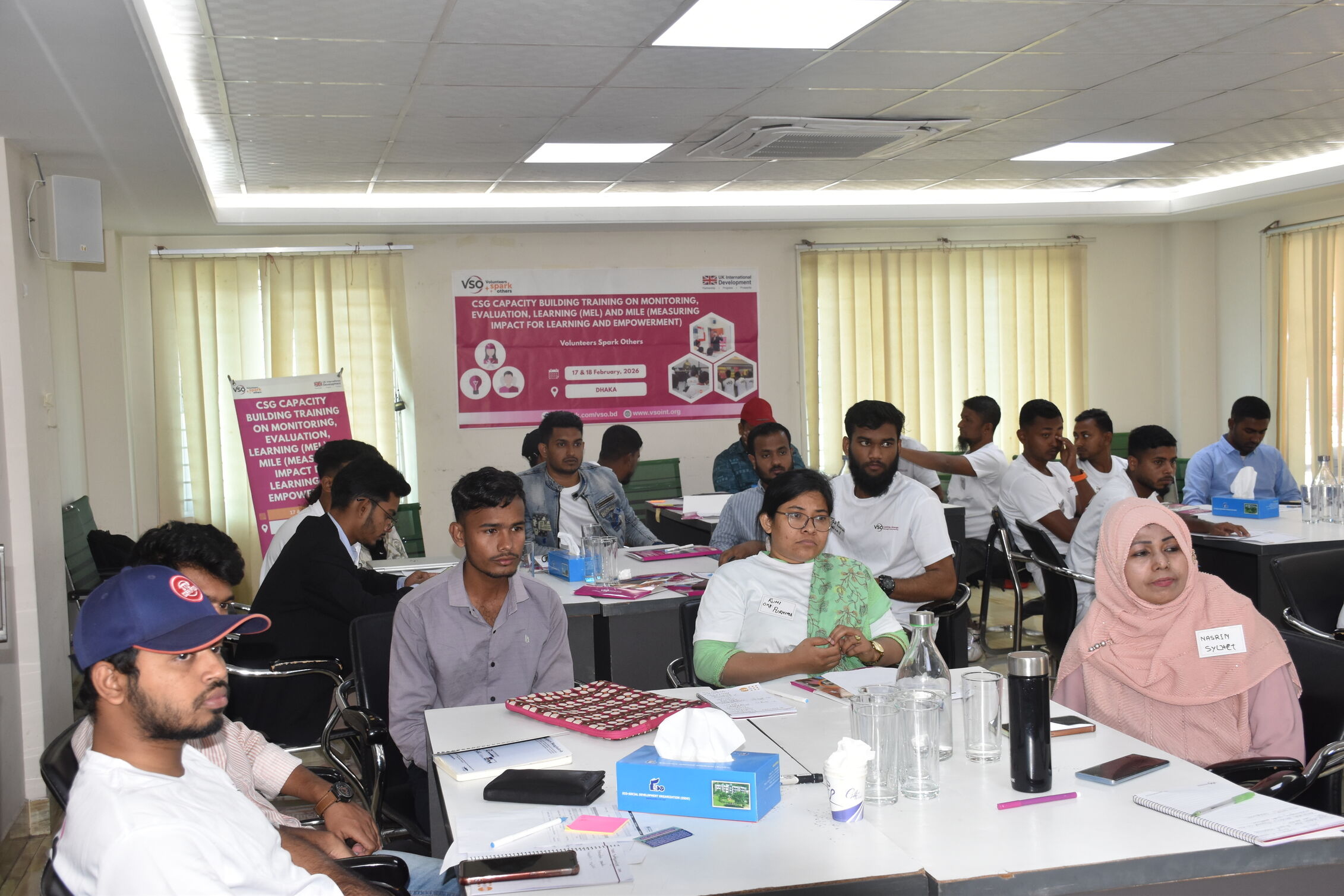 CSG Capacity Building Training on MEL & MILE