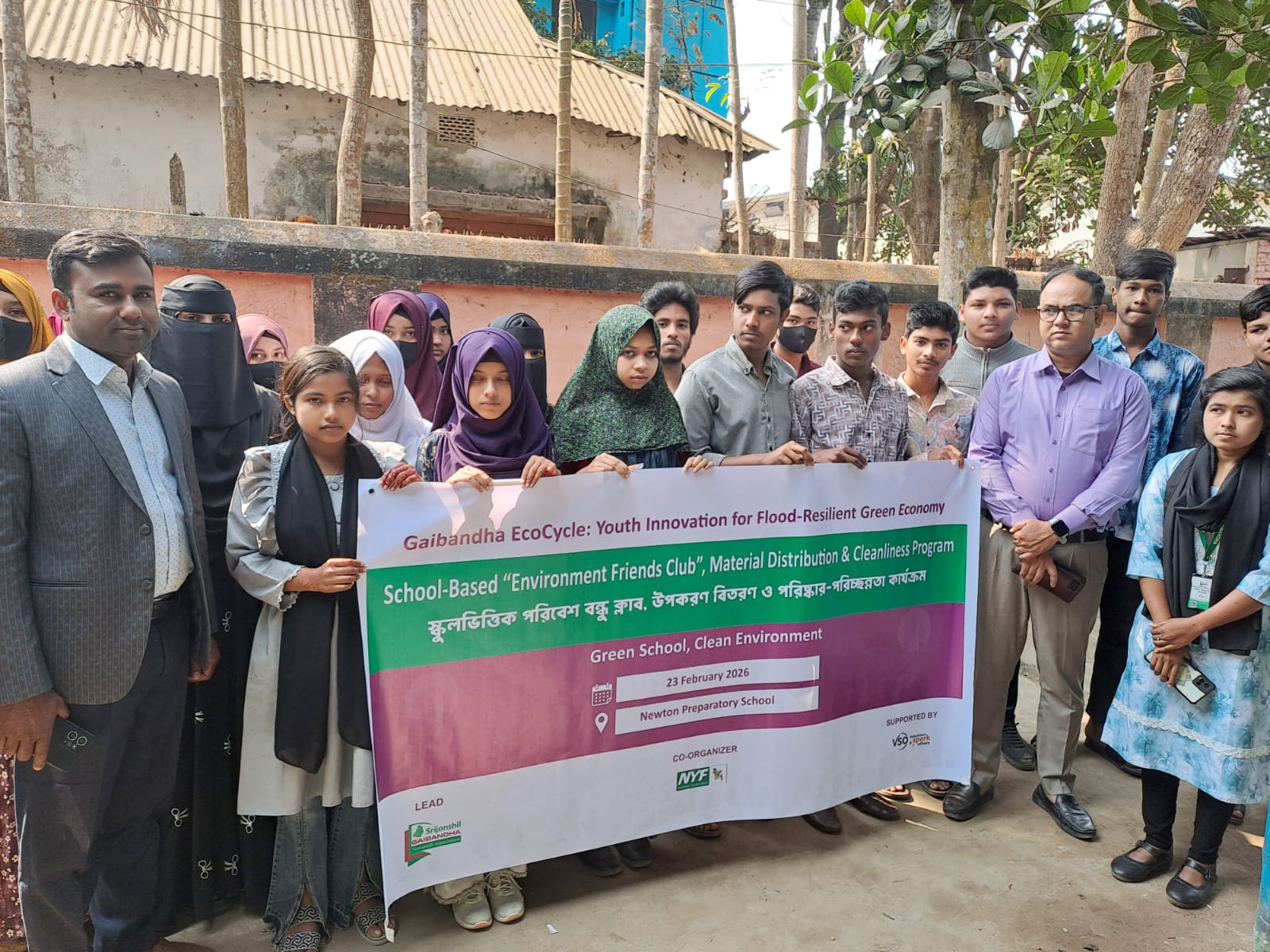 School-Based “Environment Friends Club” Program Held at Newton Preparatory School