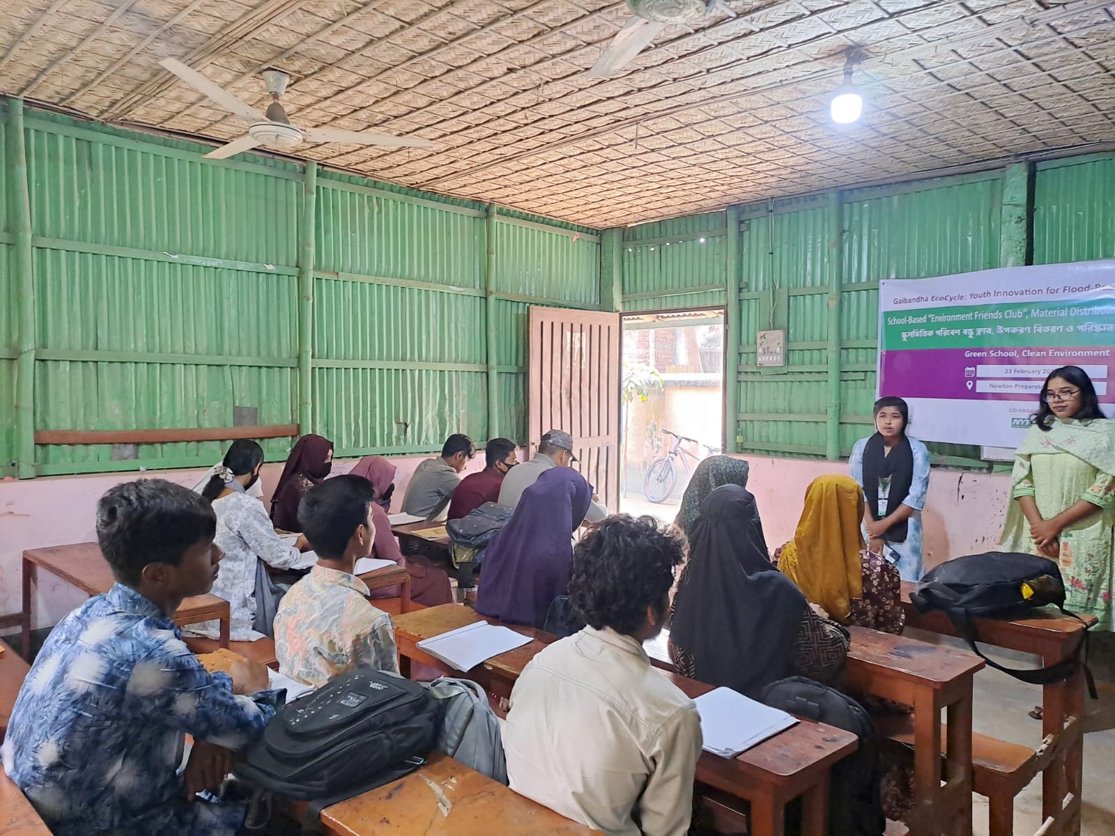 School-Based “Environment Friends Club” Program Held at Newton Preparatory School