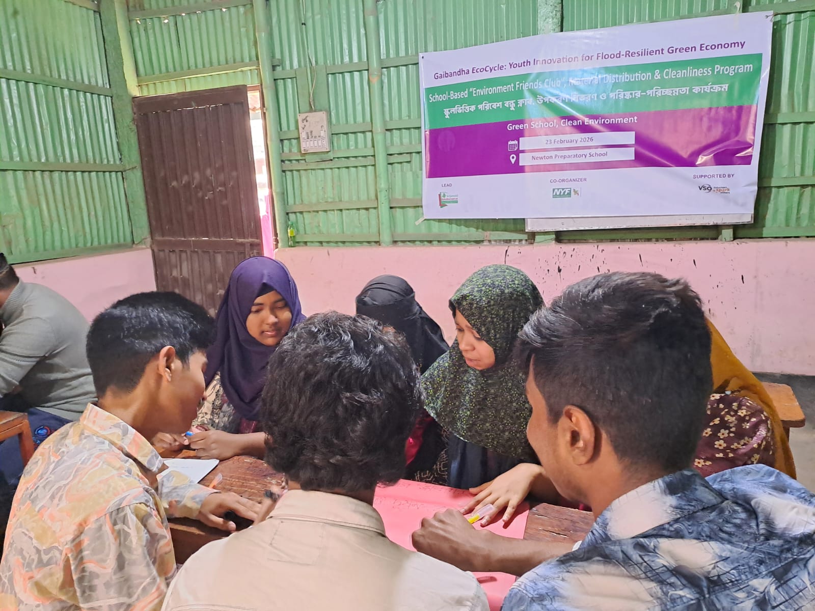 School-Based “Environment Friends Club” Program Held at Newton Preparatory School