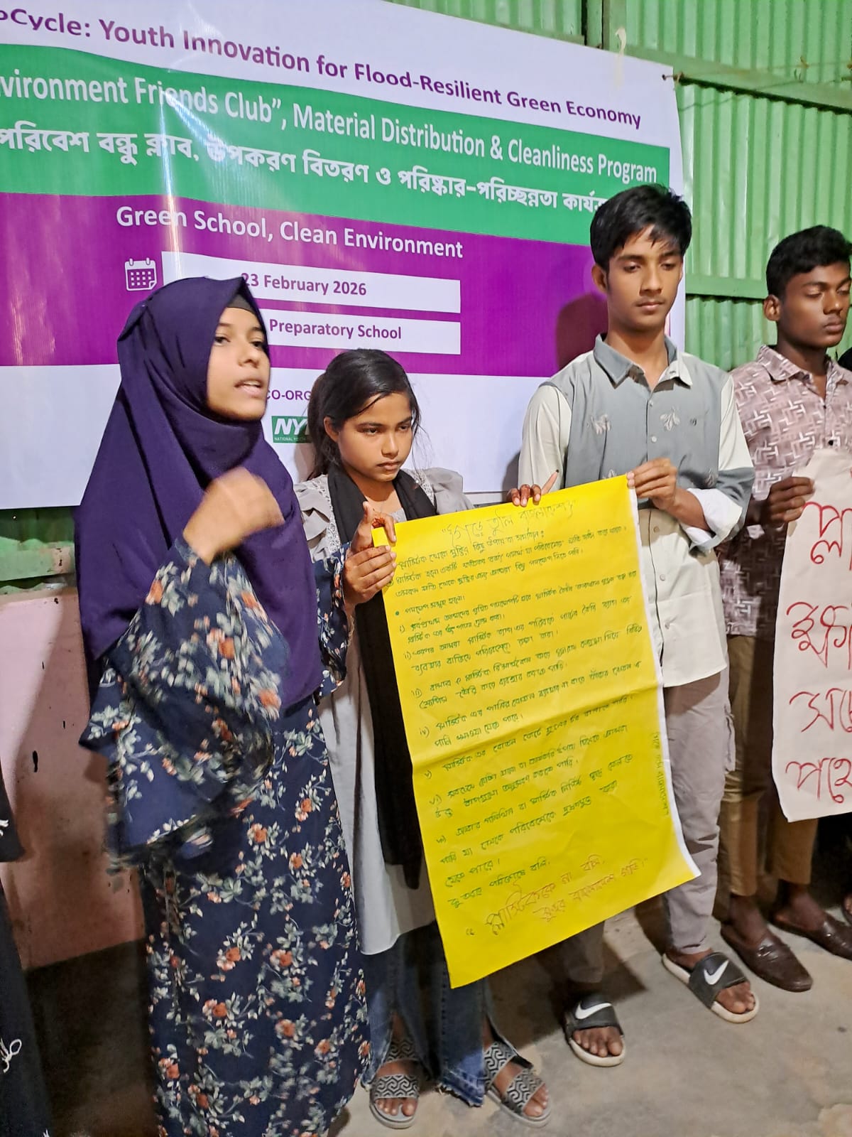 School-Based “Environment Friends Club” Program Held at Newton Preparatory School