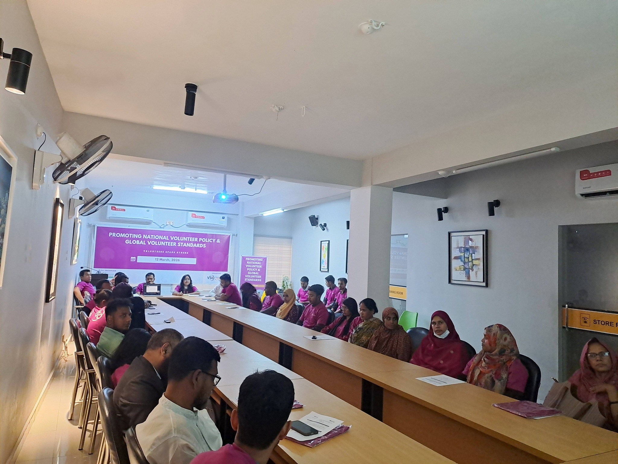 “Engaging Local CSGs for Volunteerism & Global Volunteer Standards (GVS)” Session Held in Gaibandha