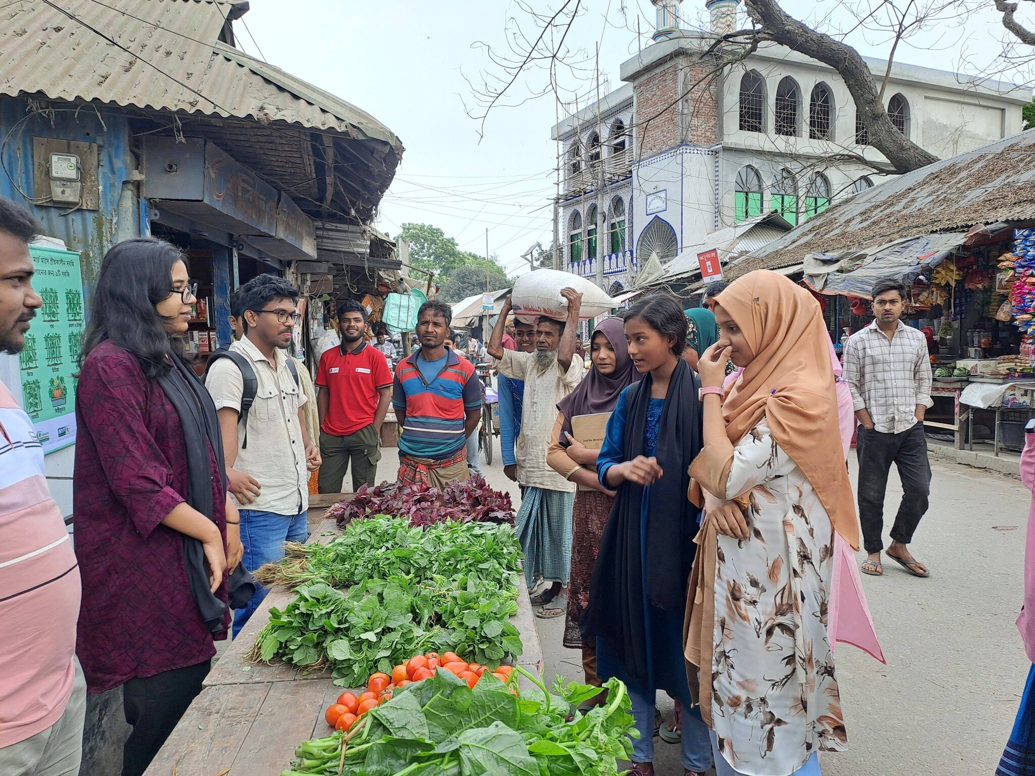 Green Products Market Organized by Youth in Gaibandha