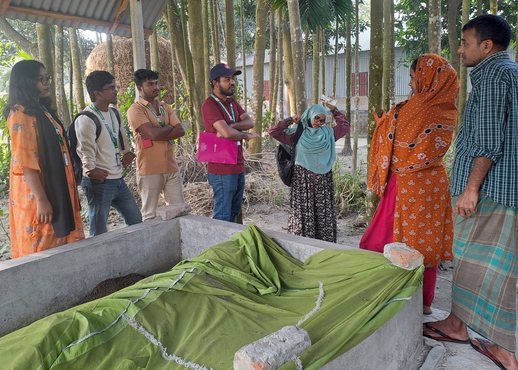 Compost Production Initiative under EcoCycle Project in Gaibandha