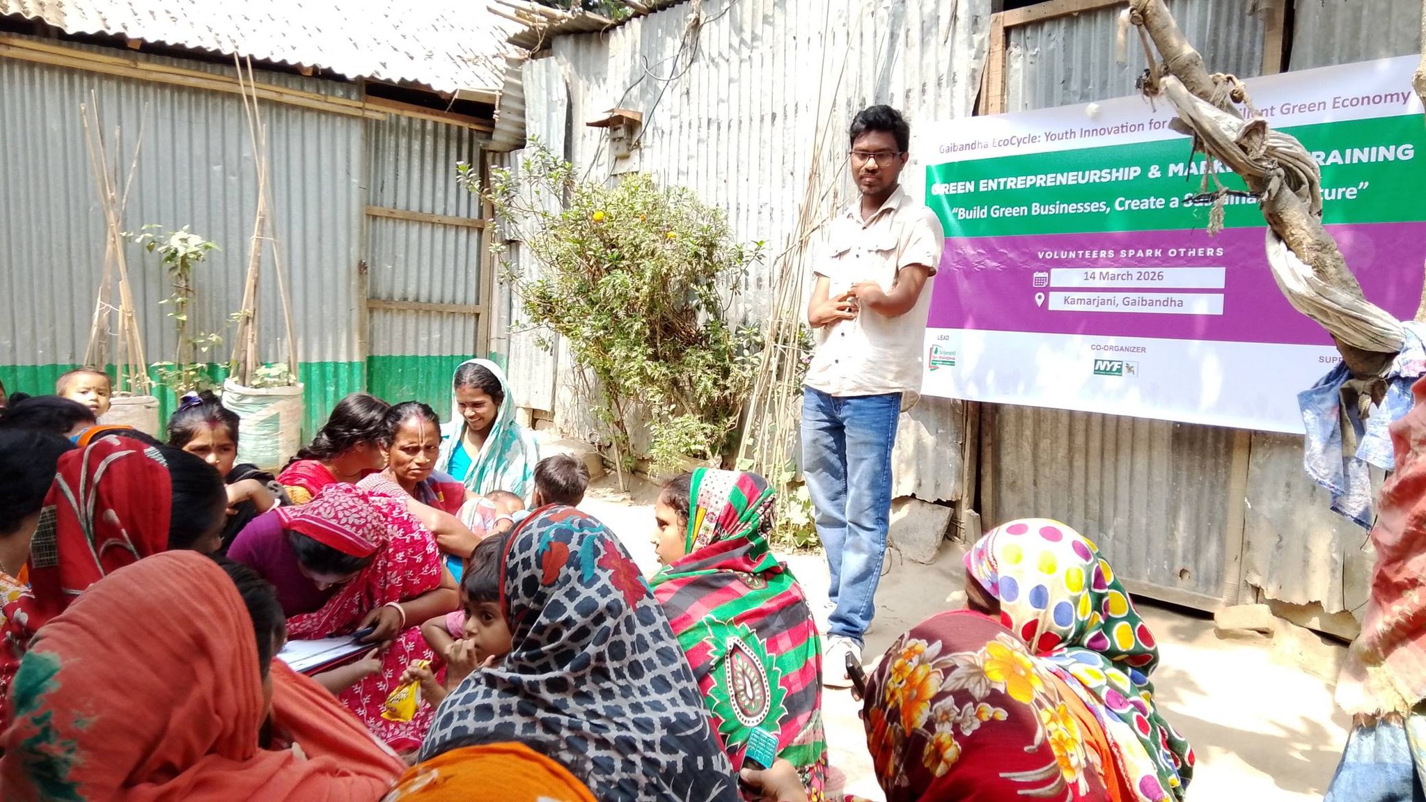 Green Entrepreneurship & Marketing Training Held for Youth in Gaibandha