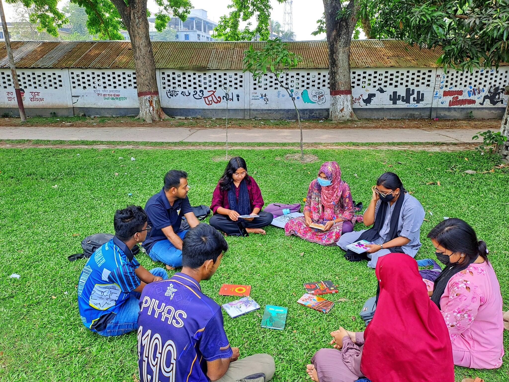 Launch of College-Based Reading Circle and Book Discussion on the 7th Anniversary of Srijonshil Gaibandha