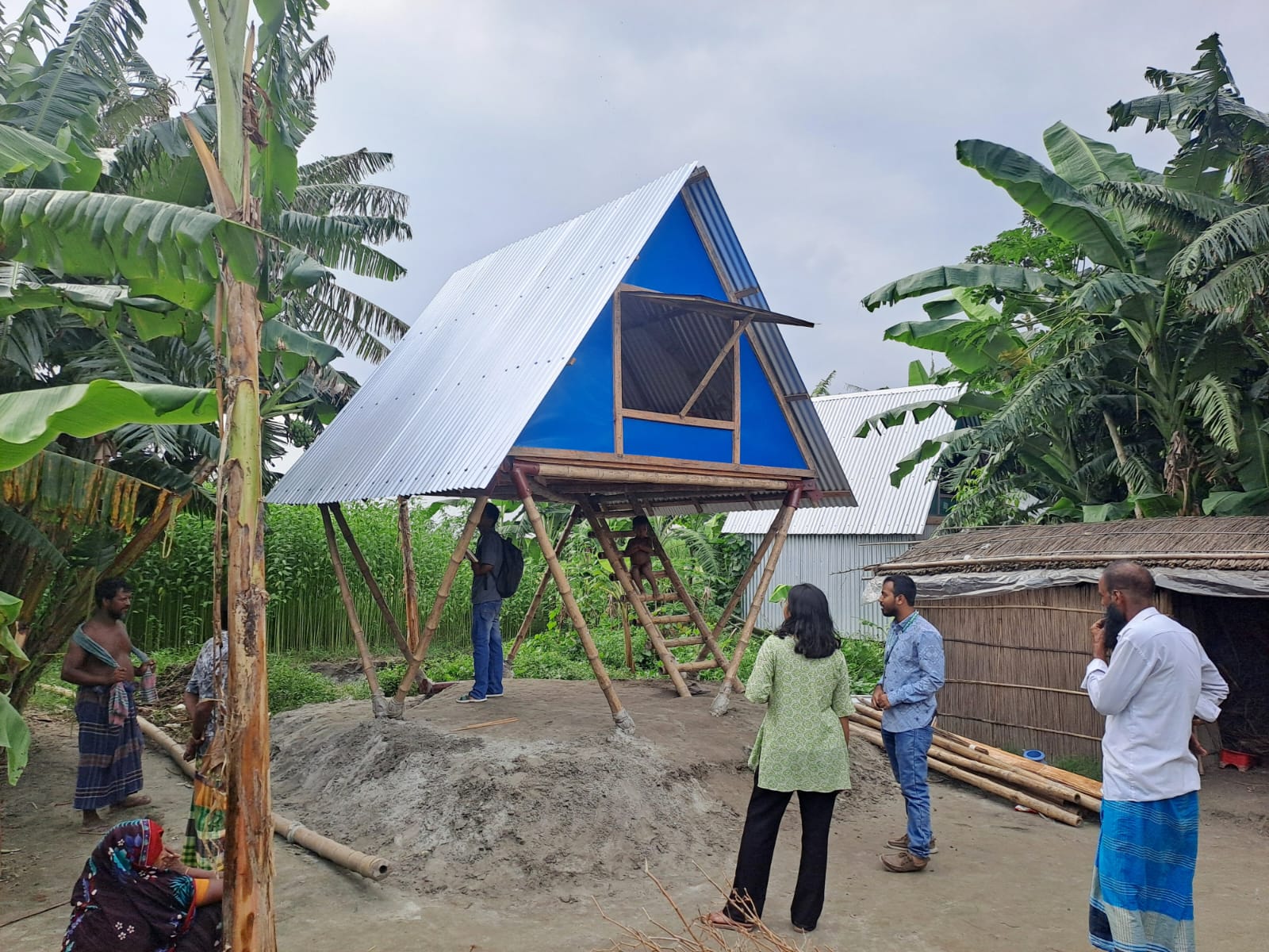 On-site Observation by Srijonshil Gaibandha Foundation at Shildah Char, Jamalpur