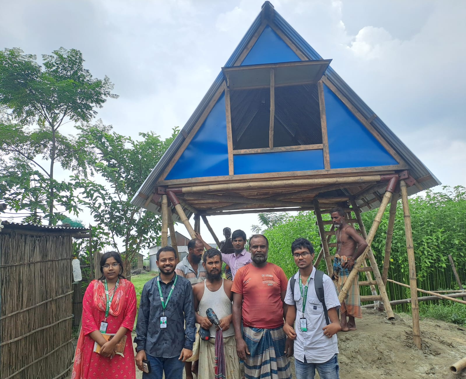 On-site Observation by Srijonshil Gaibandha Foundation at Shildah Char, Jamalpur